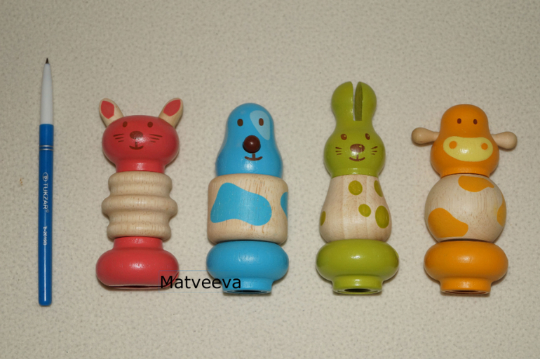 Наши деревянные игрушки 10 мес - до 1,7