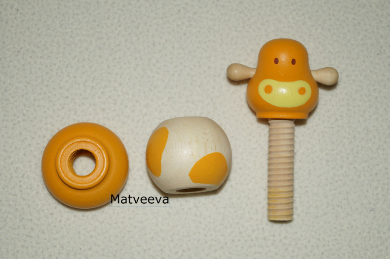 Наши деревянные игрушки 10 мес - до 1,7