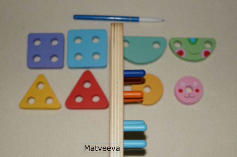 Наши деревянные игрушки 10 мес - до 1,7