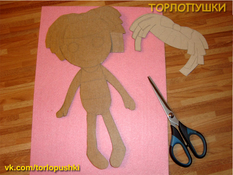 Шьем фетровых куколок