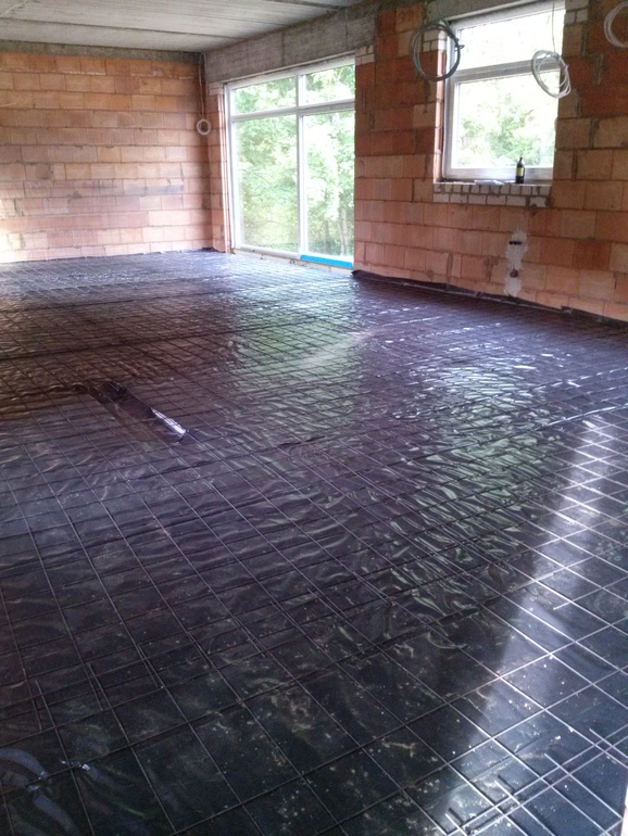 теплый пол.