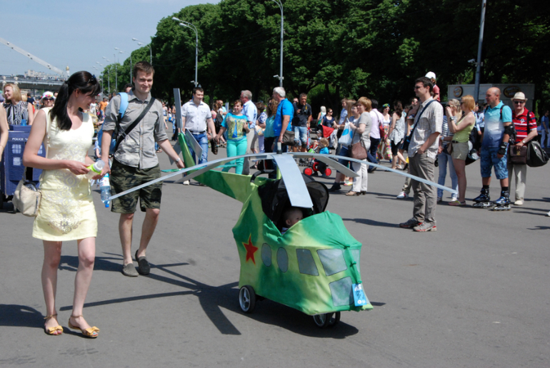 Парк Горького и Парад колясок 2014