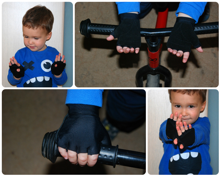 Велоперчатки для малышни