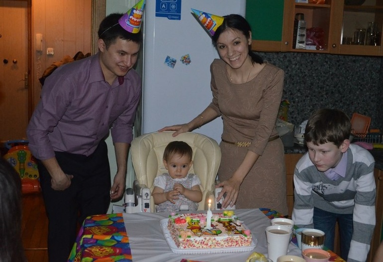 Вот и нам исполнился годик)