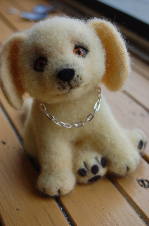 Наконец-то щенок! )))