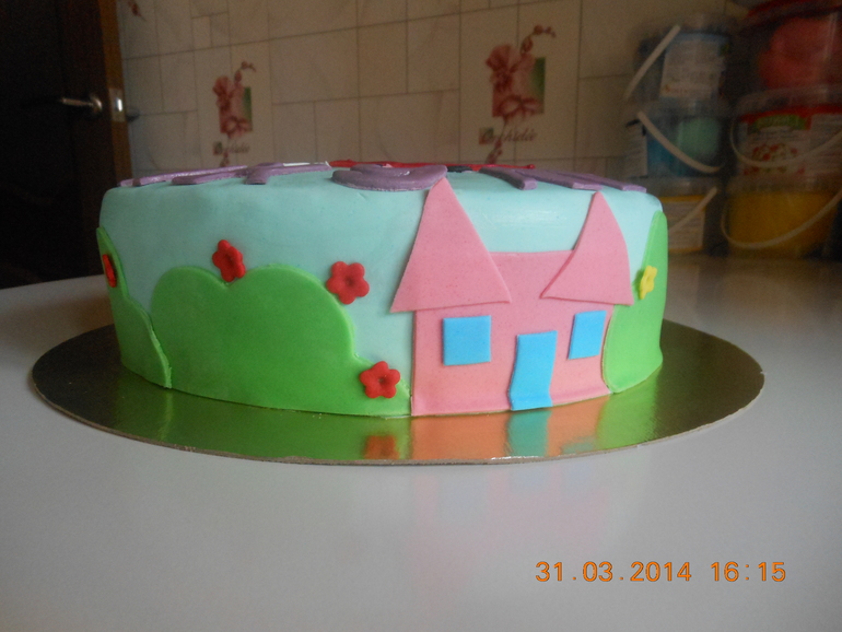 Тортик свинка Пэйпа