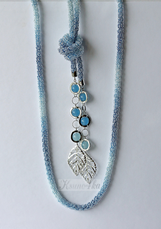 Лариат "Листочки прохлады"