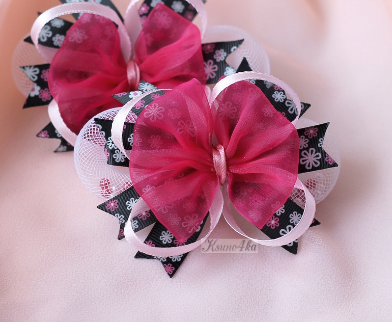 8 Марта - 8 бантиков... или мой подарок доченьке!