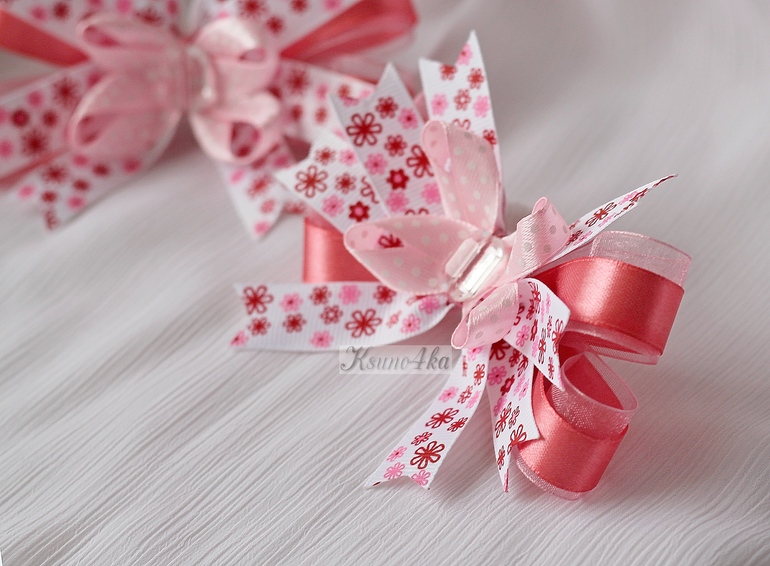 8 Марта - 8 бантиков... или мой подарок доченьке!