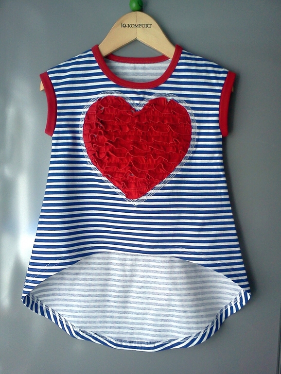 Футболка с сердцем