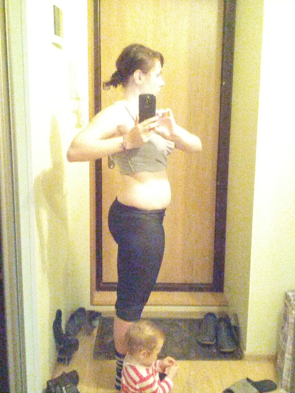 себе на устрашения.5день тренировок и пр питания