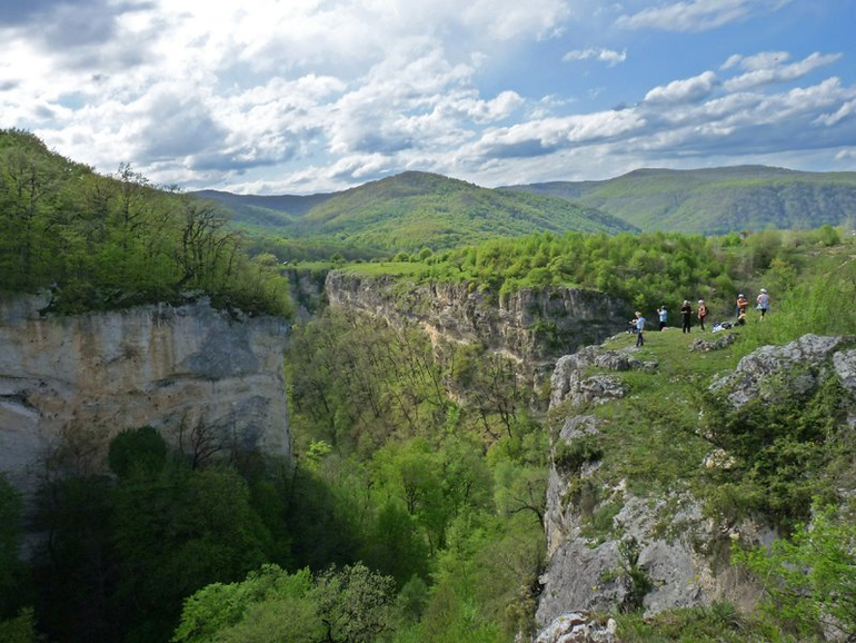 Хаджох смотровая площадка