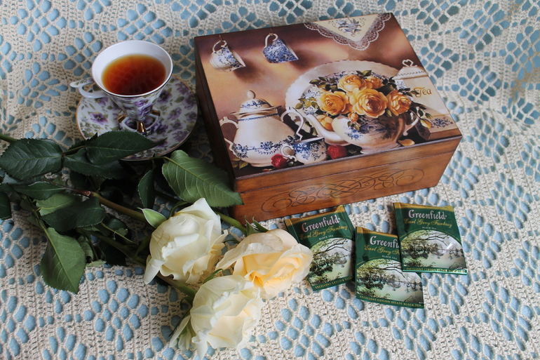 Чайная шкатулка