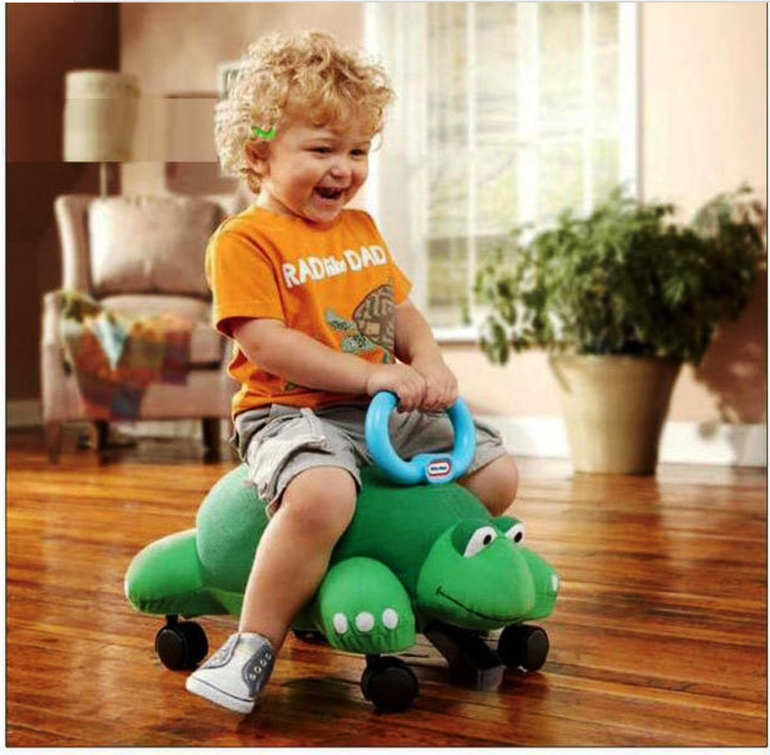 Каталка мягкая Little Tikes Божья коровка, Динозавр, Черепаха