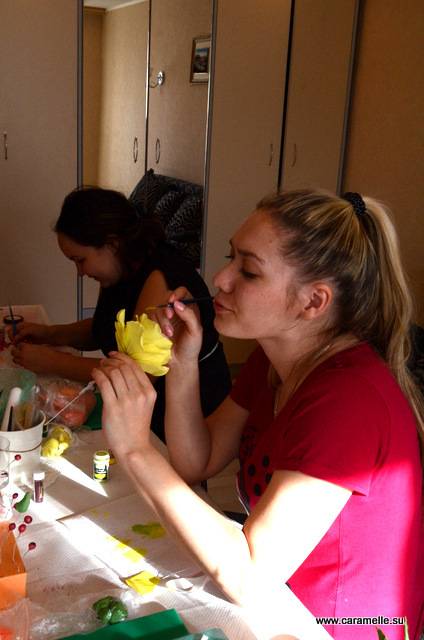 Фотоотчет с курсов по сахарным цветам в г. Уфа)))