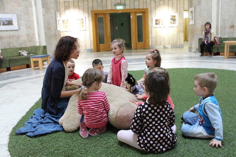 Впервые в Комнате сказок