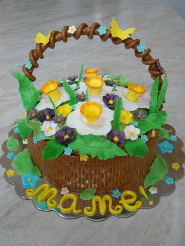 № 33 Торт -корзинка