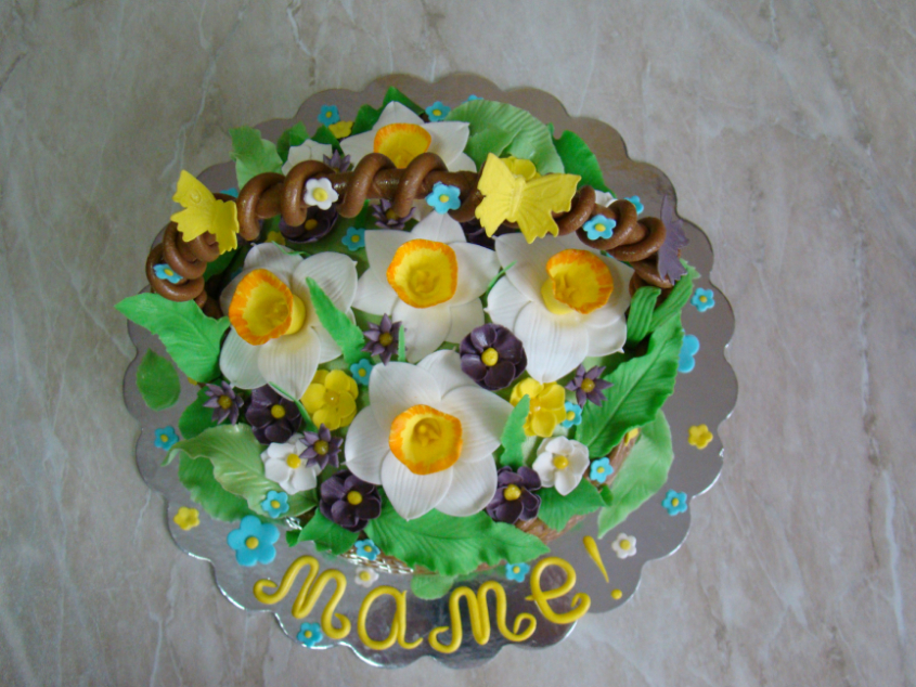 № 33 Торт -корзинка