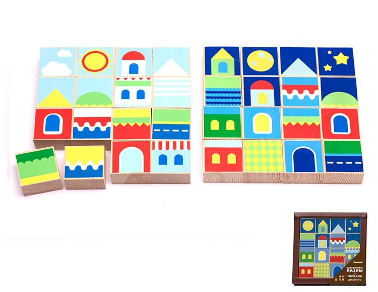 Новинки от Томика. Деревянные пазлы.
