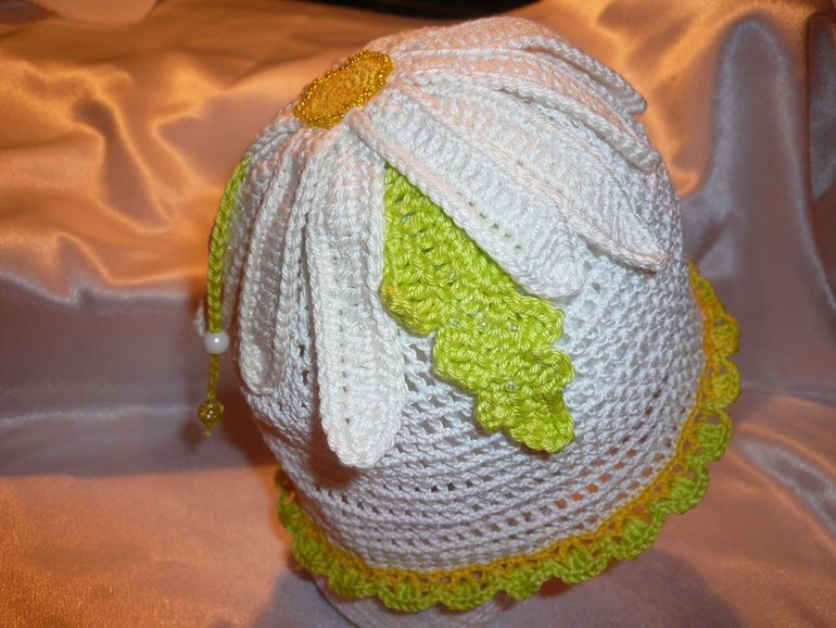 Летние шапочки для модниц