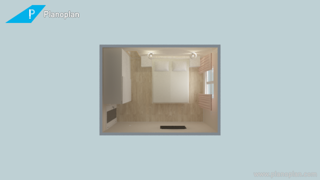 Мой первый проект спальни!