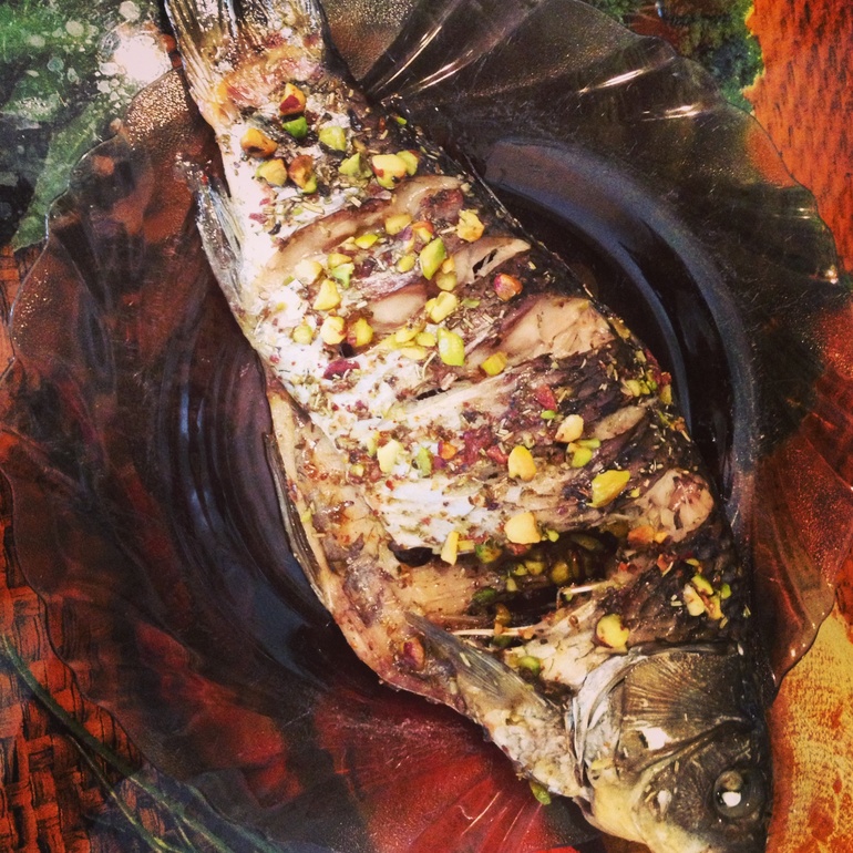 Карасик-слоник пряный с фисташками ;э)