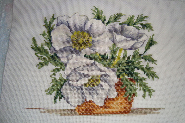 Что навышивалось за 2 зимних месяца.