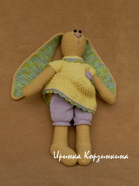 Зайка с розой...