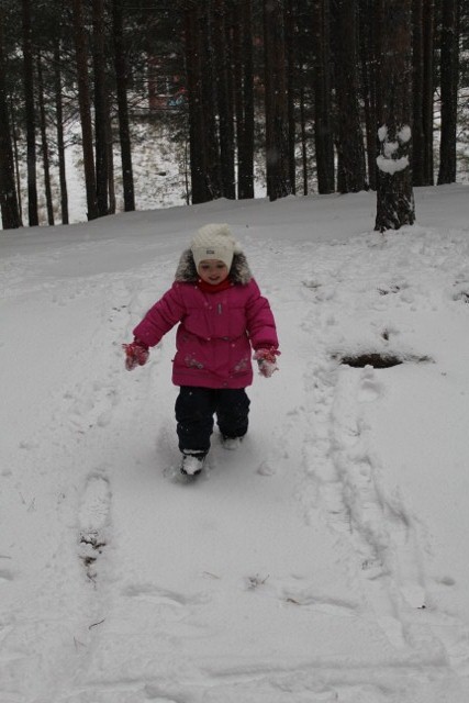 А у нас за окном зима)))