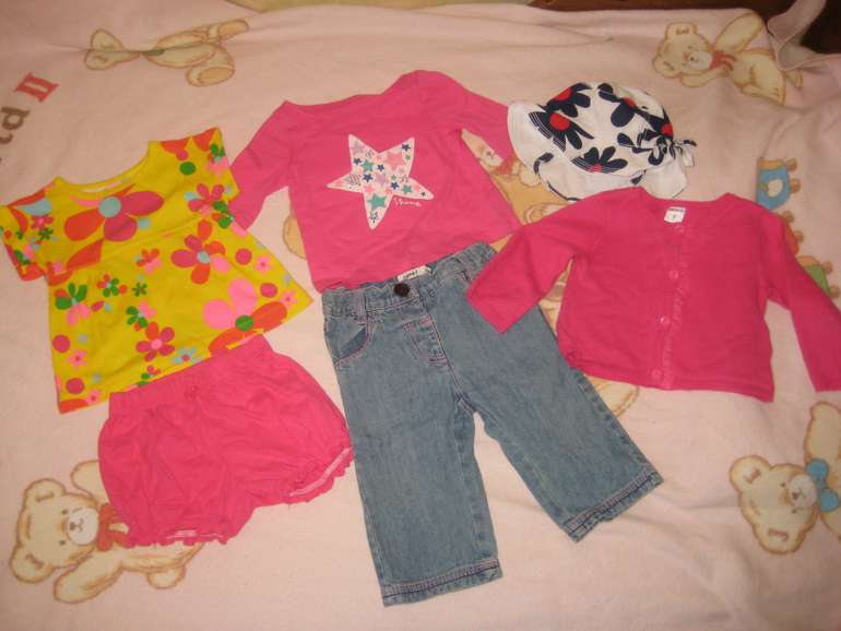 Летняя одежда! Зимние костюмы и флисовые костюмы для малышки! Б/у