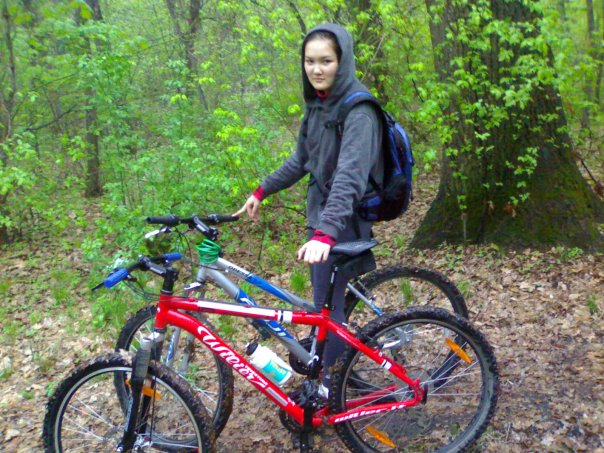 мои фотки или как я дружила с велосипедом...