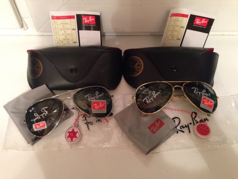 Ray Ban очки-авиаторы ( капли)