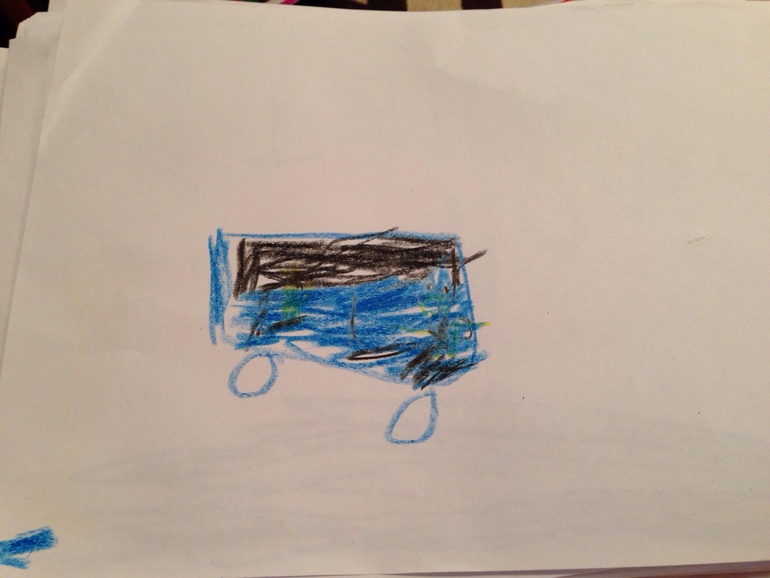 Юный художник))