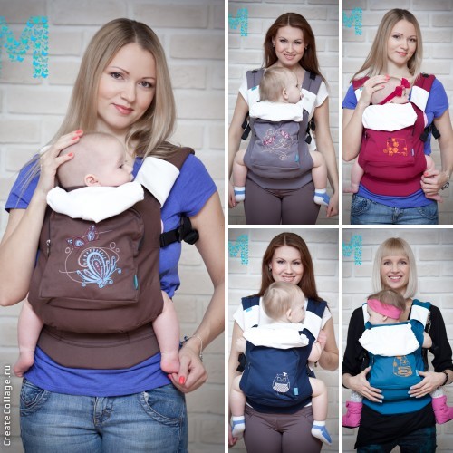 Эрго-рюкзаки MODAMAM в шоу-руме Пузо Карапуза