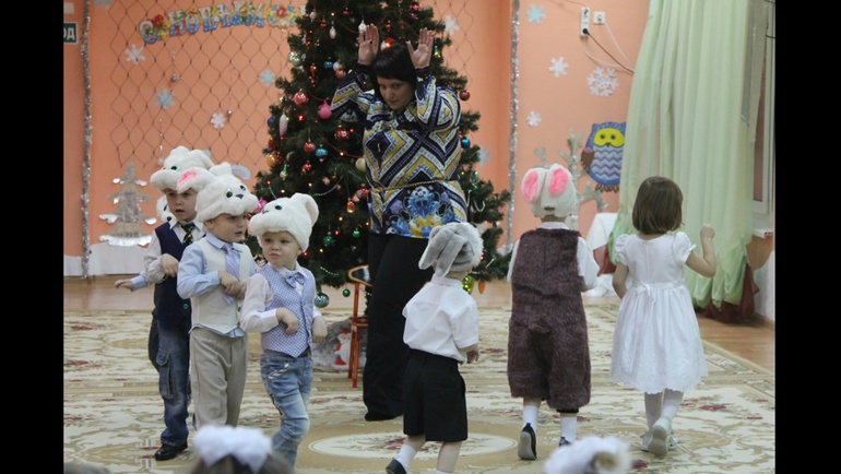 Новый год в саду)