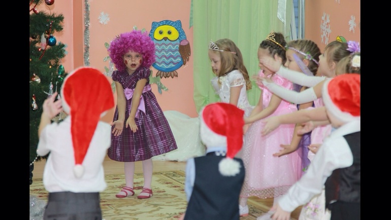 Новый год в саду)