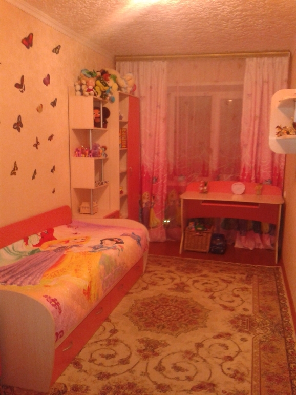 Детская комната девочке 4х лет