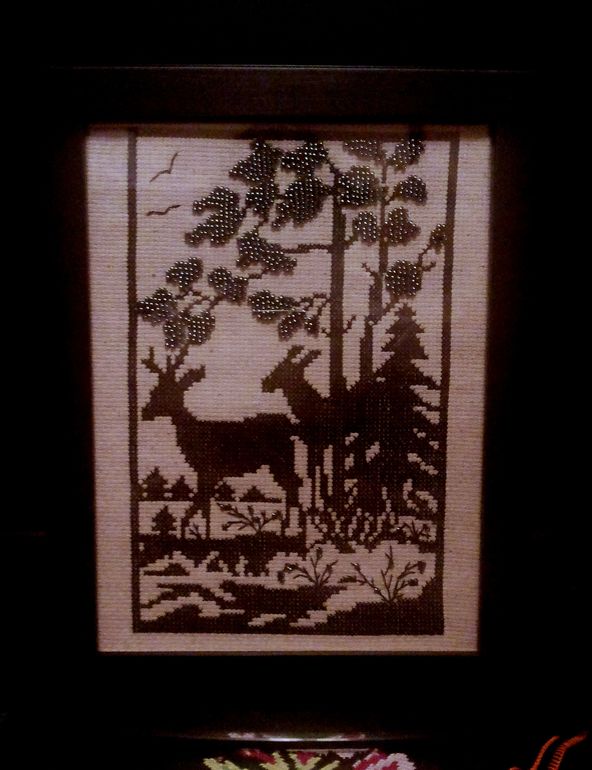 Олени. Диптих))