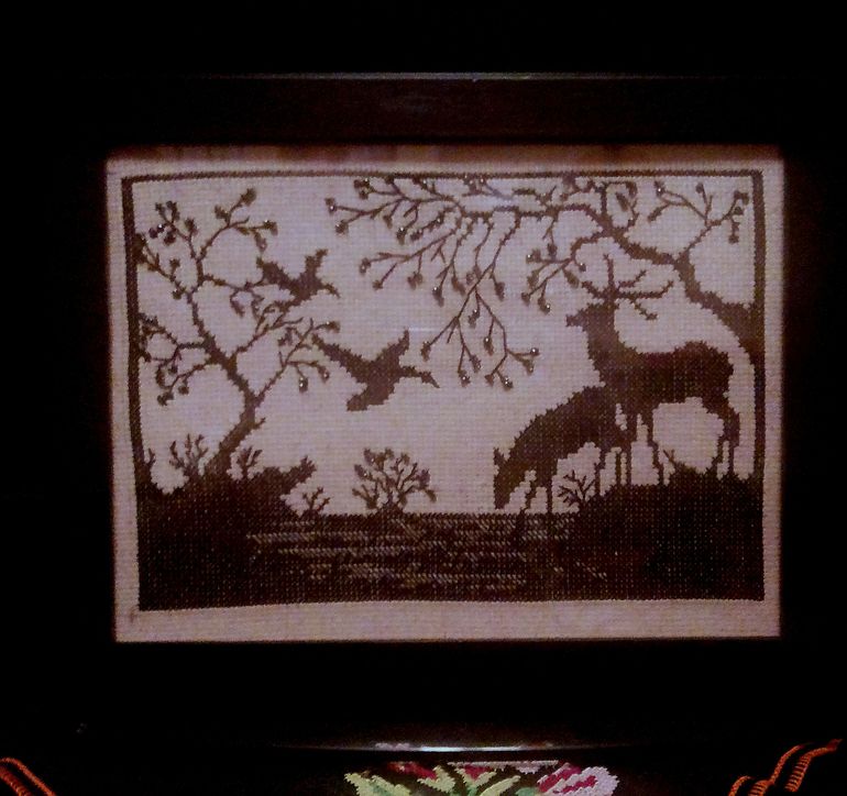 Олени. Диптих))