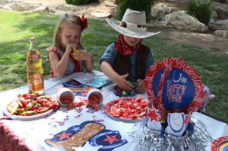 Ковбойский День Рождения наших Солнышек!!! 4 года