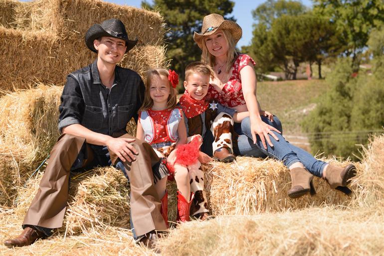 Ковбойский День Рождения наших Солнышек!!! 4 года