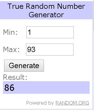 Результаты розыгрыша конфетки в честь 3000 участников сообщества!!!