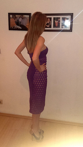 Платье Versace.