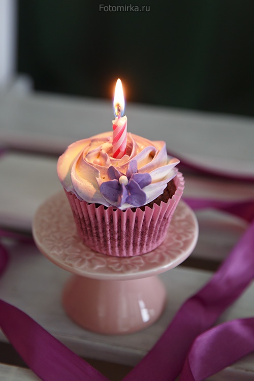 Капкейки на день рождения доченьки