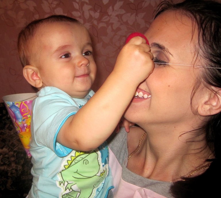 Сыночку годик!