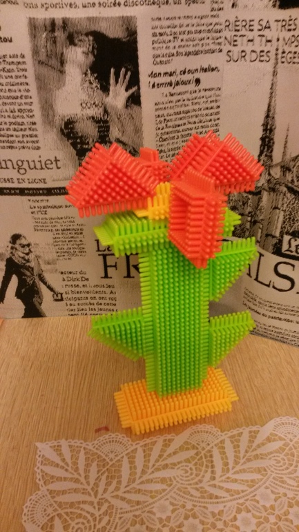 Конструктор battat bristle bloks
