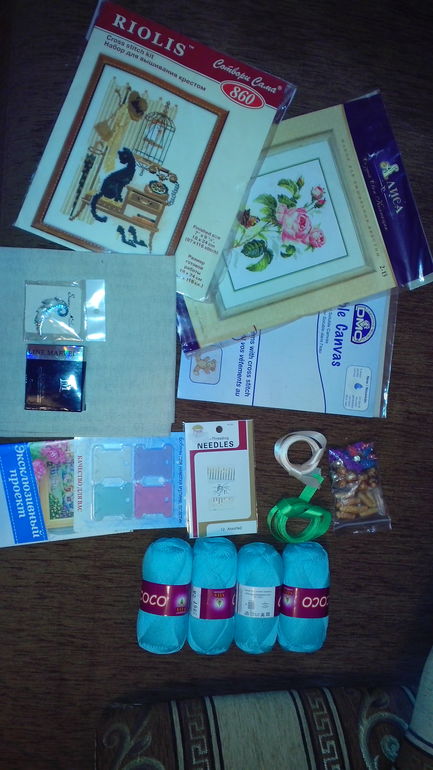 Получила я свои вкусняшки. Хвастаюсь:-)