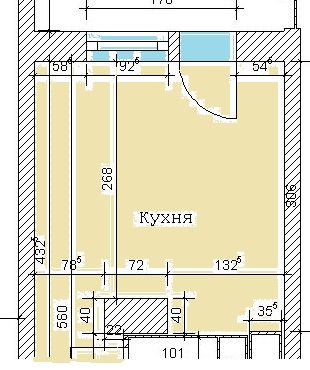 Микро-кухня.