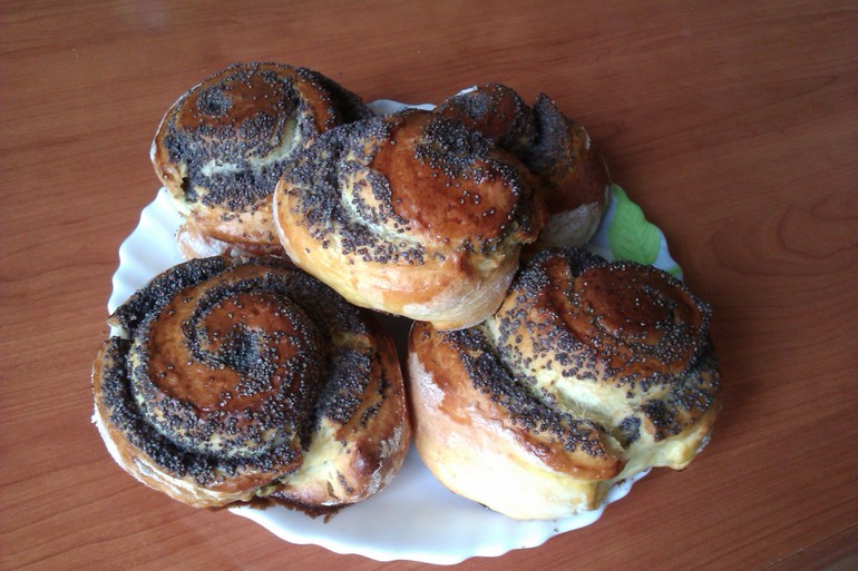 Булочки с маком...ммм)))))))))