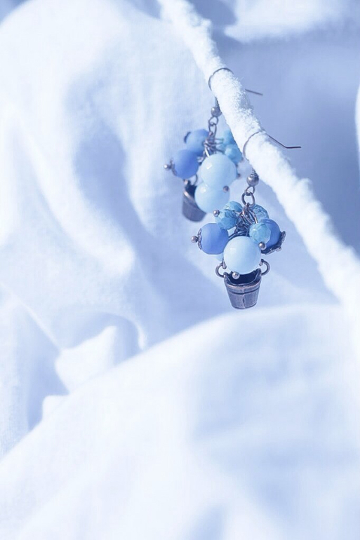 Кружевные браслеты и серьги)